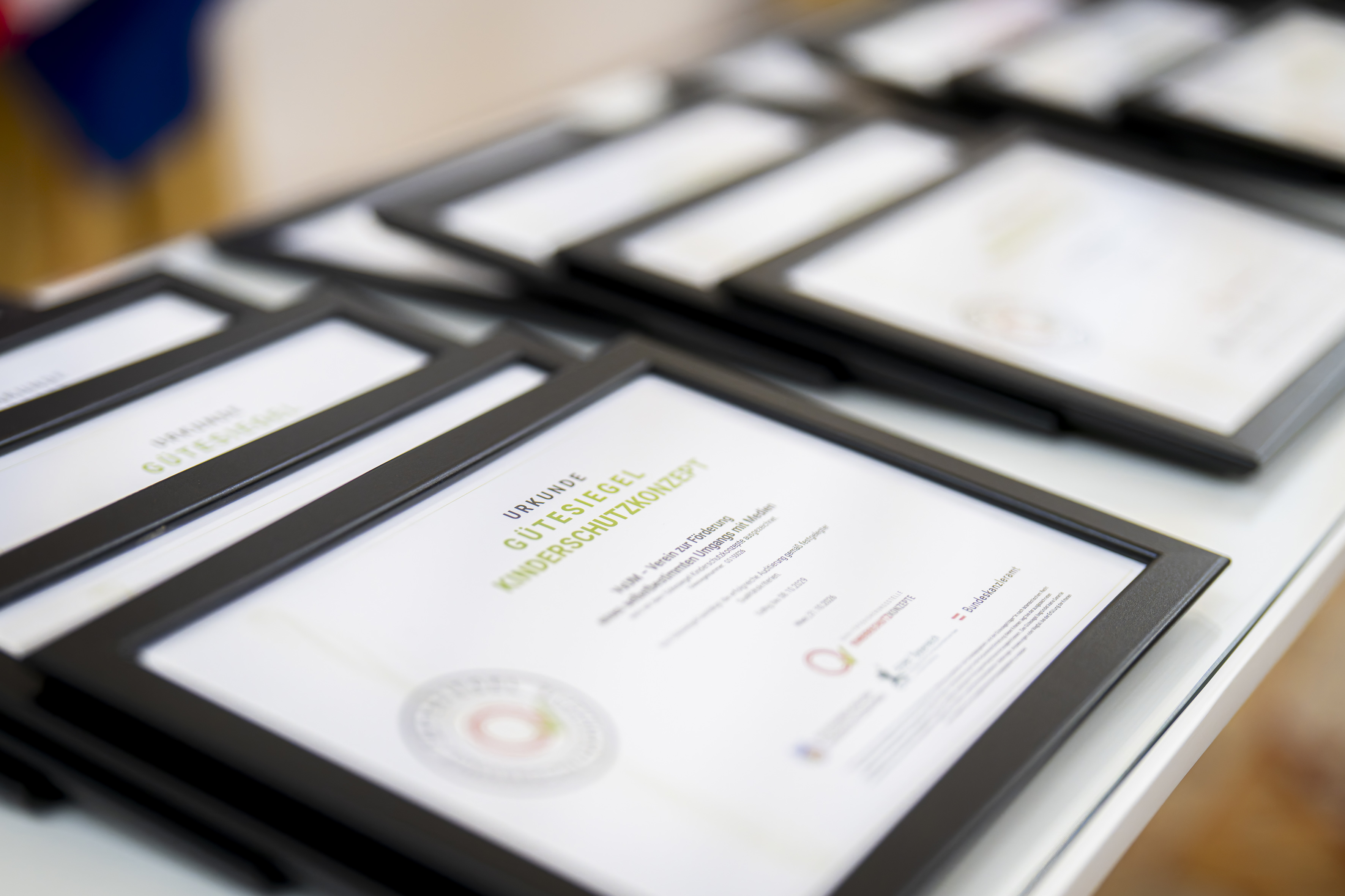 Gütesiegel Kinderschutzkonzepte ©BKA / Schrötter