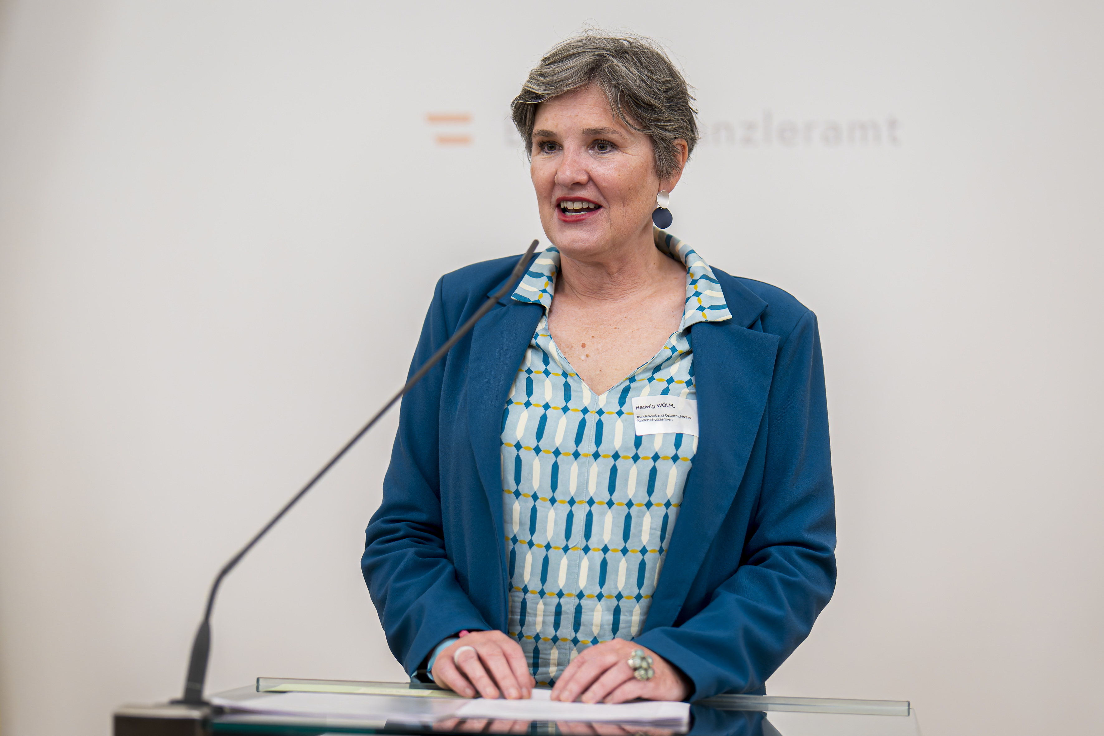 Hedwig Wölfl Qualitätssicherungsstelle Kinderschutzkonzepte ©BKA / Schrötter
